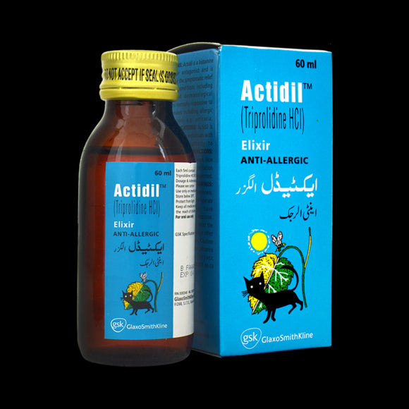 Actidil Elixir 60ml 1's